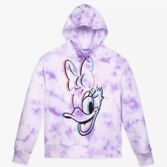 Disney Tops - Daisy Duck Disneyland Hoodie 1X NWT